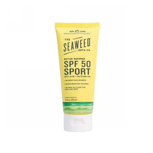 Active Defense SPF 50 Sport 3.4 Oz By Sea Weed Bath Company