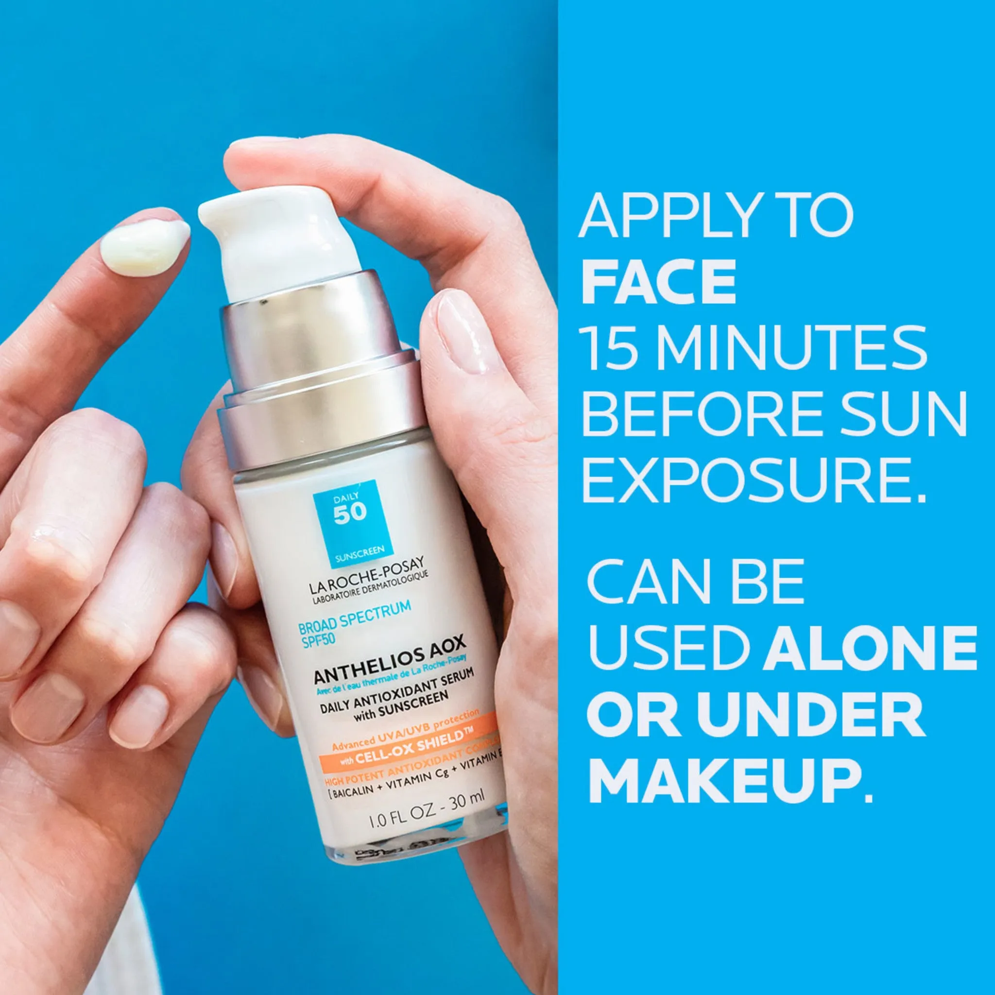 Anthelios AOX Face Serum Sunscreen SPF 50