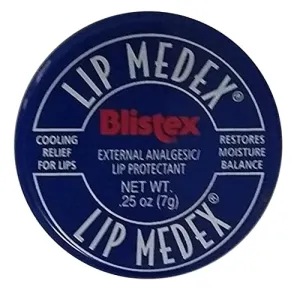 Blixtex Lip Medex Lip Protectant - Relieves Chapped and Sore Lips (2 Pack) (.25oz)