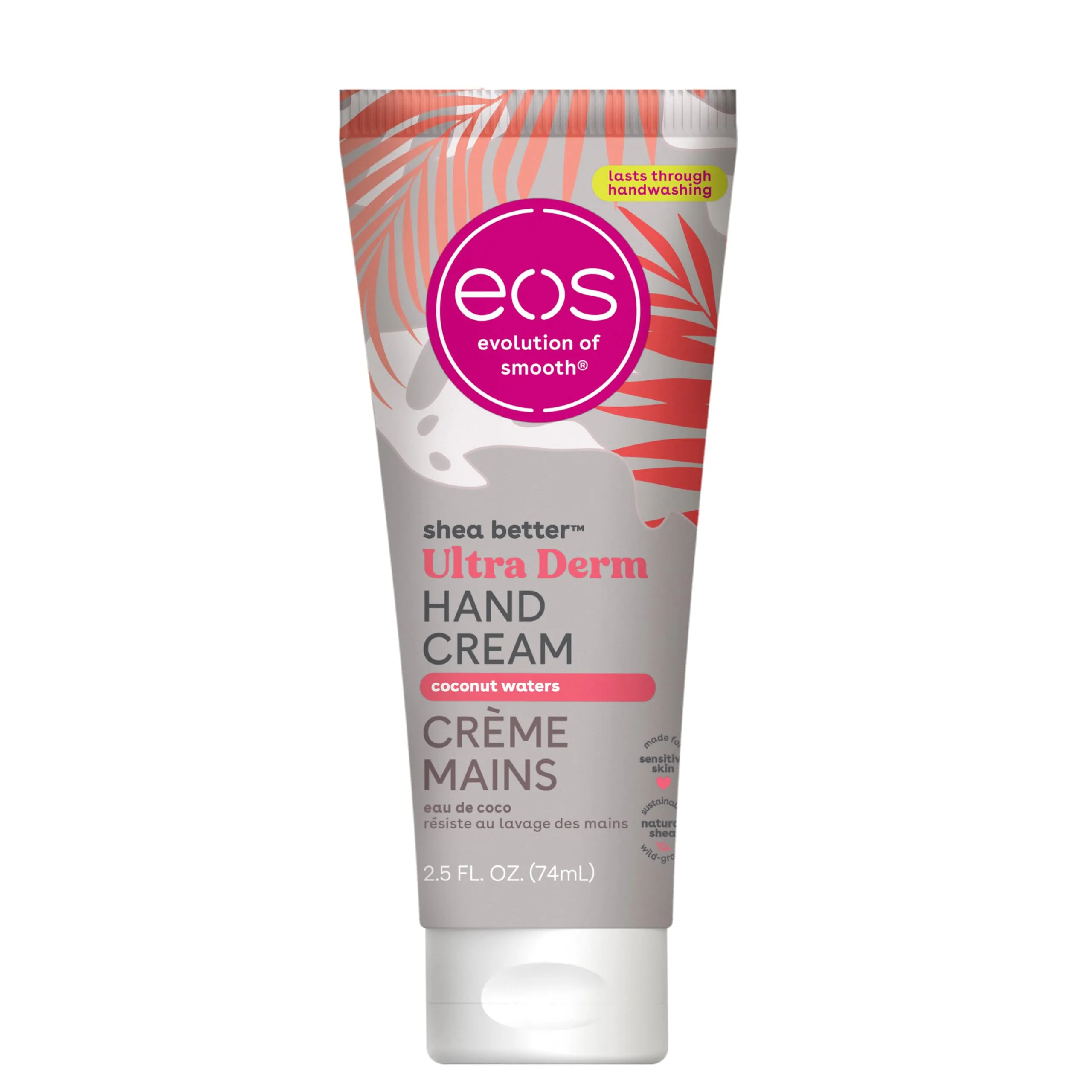 eos 100% Natural & Organic Lip Balm Sticks- Vanilla Bean & Shea Better Hand Cream - Coconut