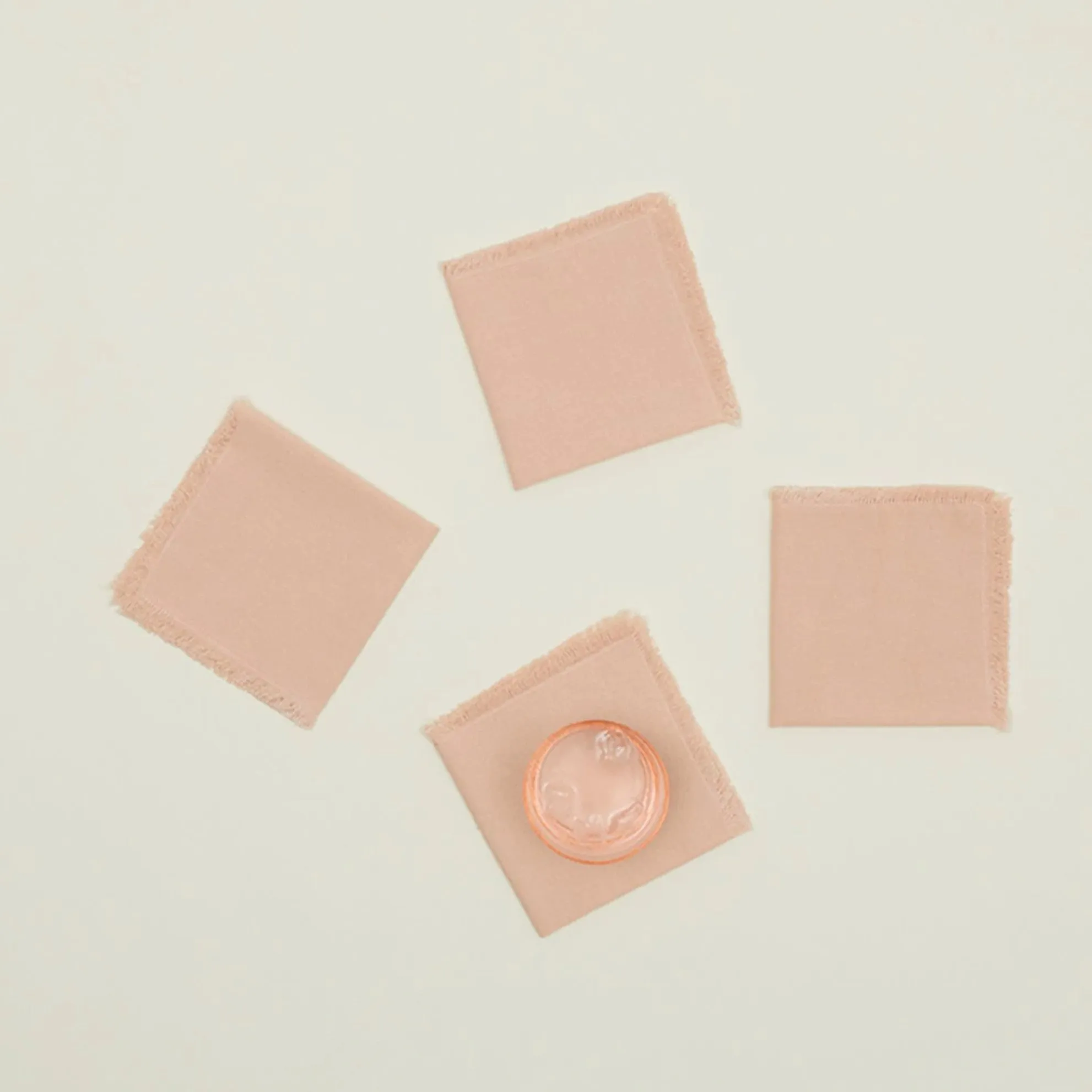 Essential Cocktail Napkin Set of 4 (Blush)