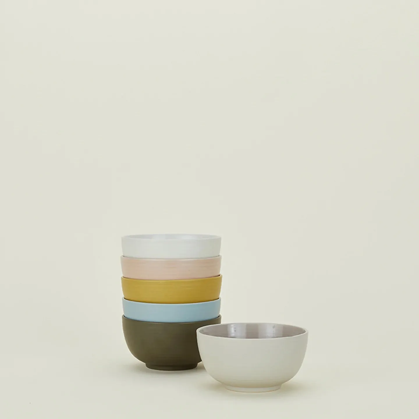 Essential Large Bowl Set of 4 (Olive)