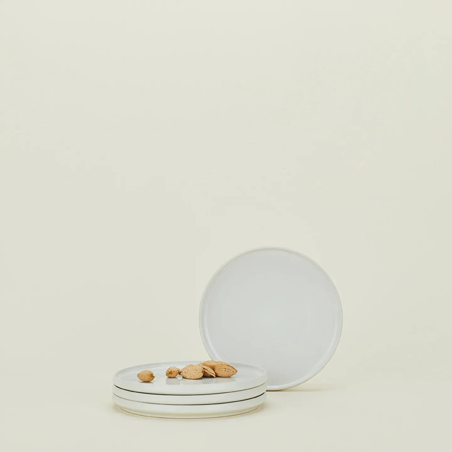 Essential Salad Plate Set of 4 (Bone)