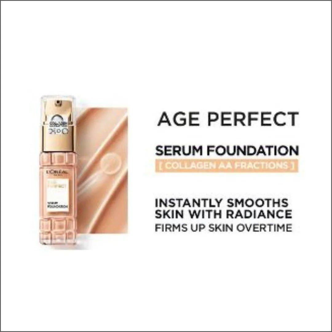 L'Oral Paris Age Perfect Serum Foundation 270 Amber Beige