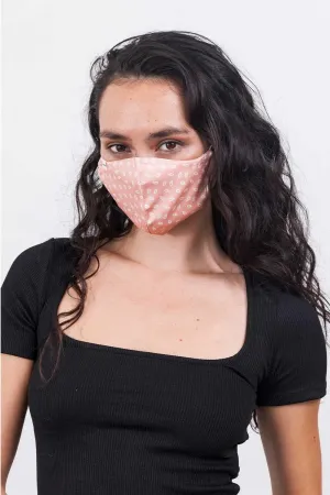 MAUBY FACE MASK: BLUSH MINI PAISLEY