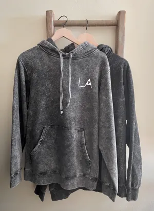 MINERAL WASH LA HOODIE [midweight]- unisex