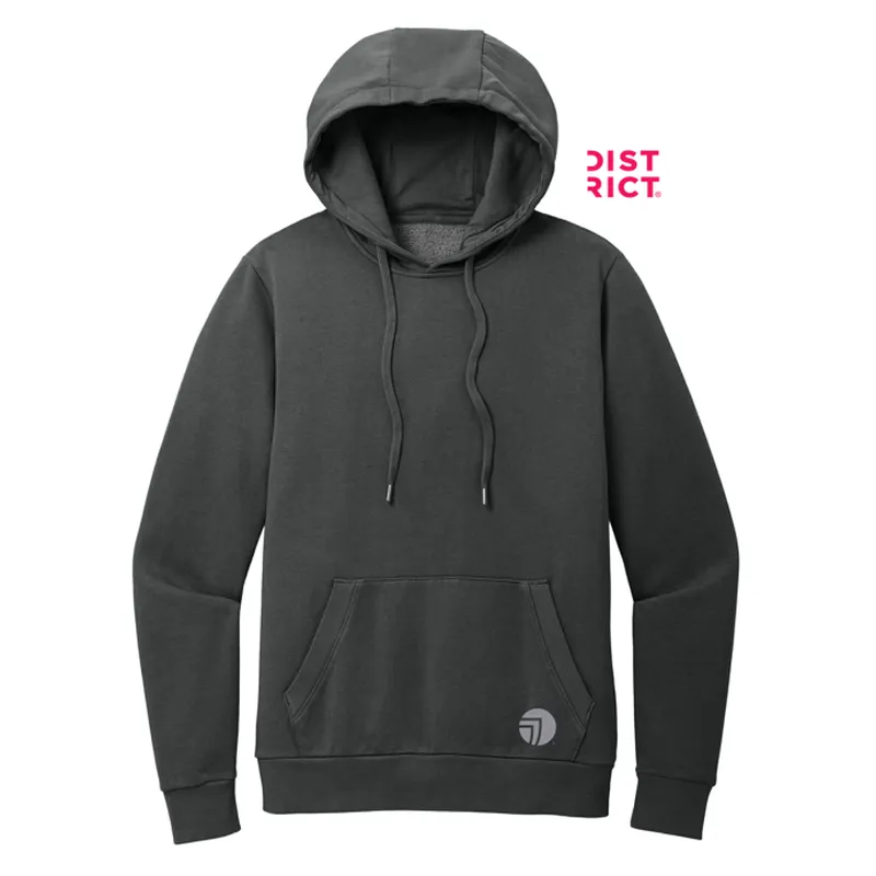 NEW SEI District Wash Fleece Hoodie - Graphite