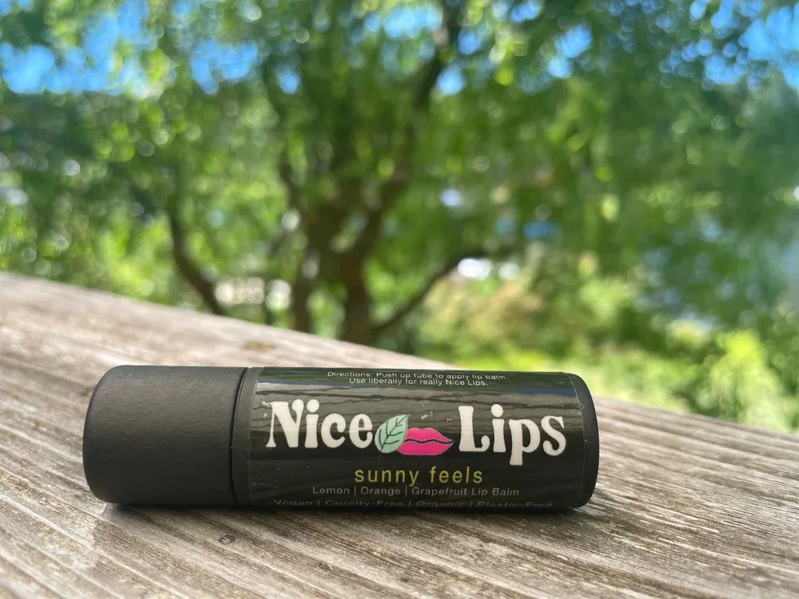 Nice Lips Vegan Zero Waste Lip Balm