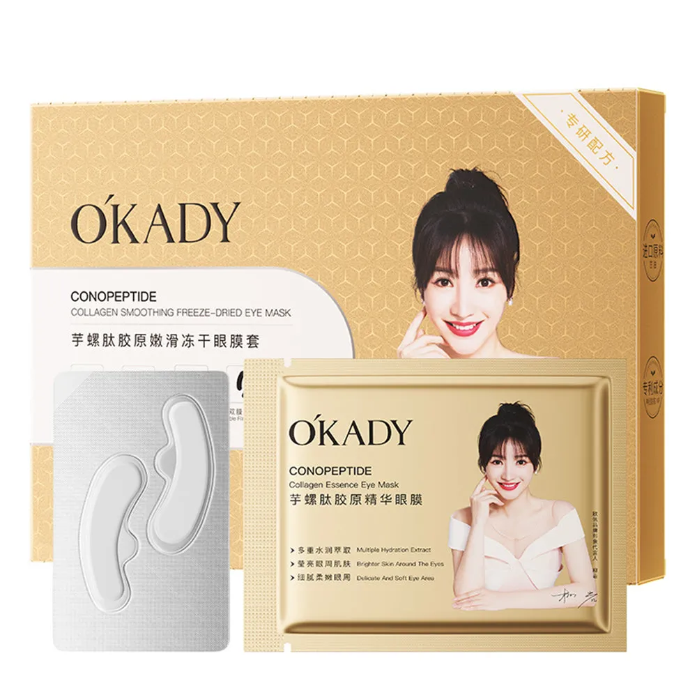 OKADY - Radiant Youth Anti-Aging Eye Mask with Powerful Peptide Formula