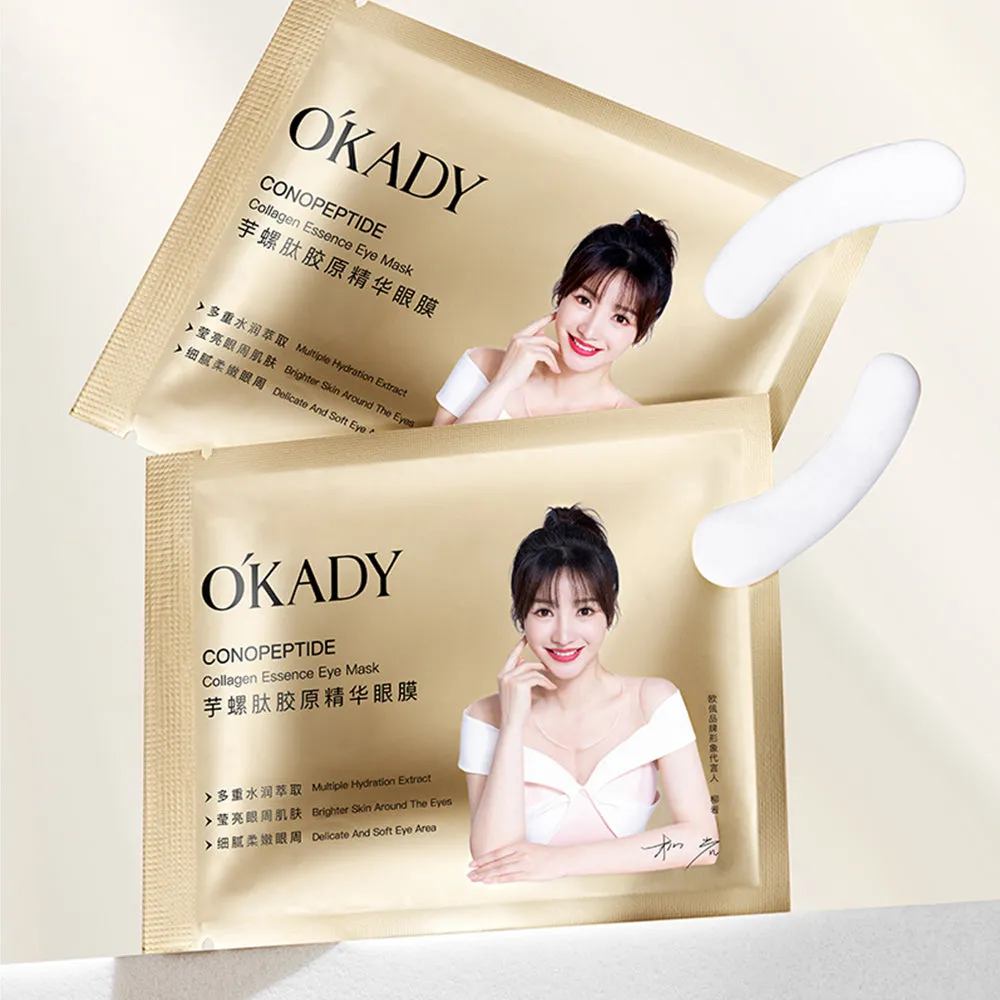 OKADY - Radiant Youth Anti-Aging Eye Mask with Powerful Peptide Formula