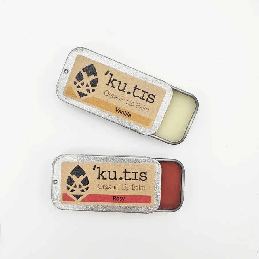 Organic Lip Balm - Tinted Rosy