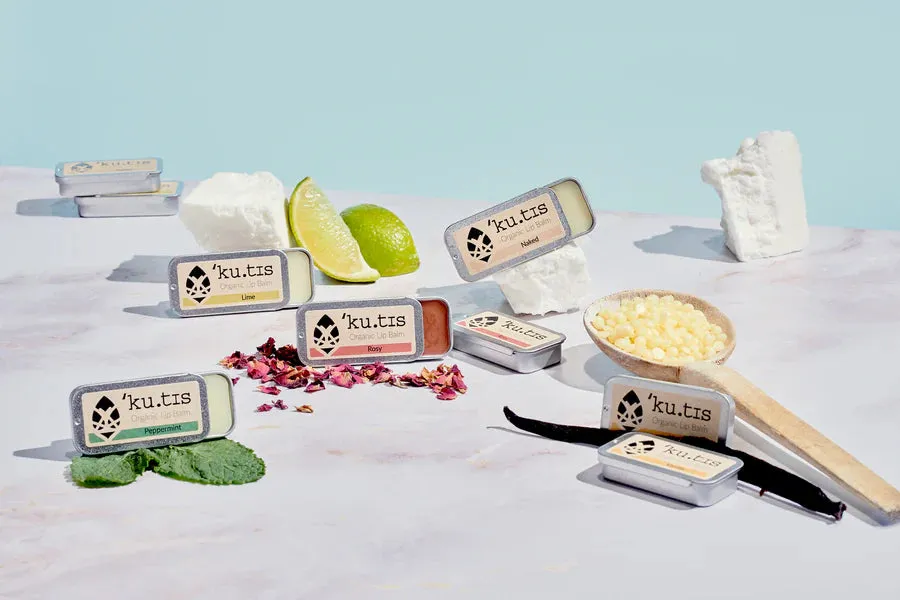 Organic Lip Balm - Tinted Rosy