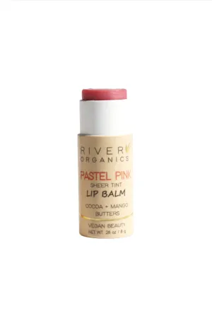 Pastel Pink Vegan Lip Balm