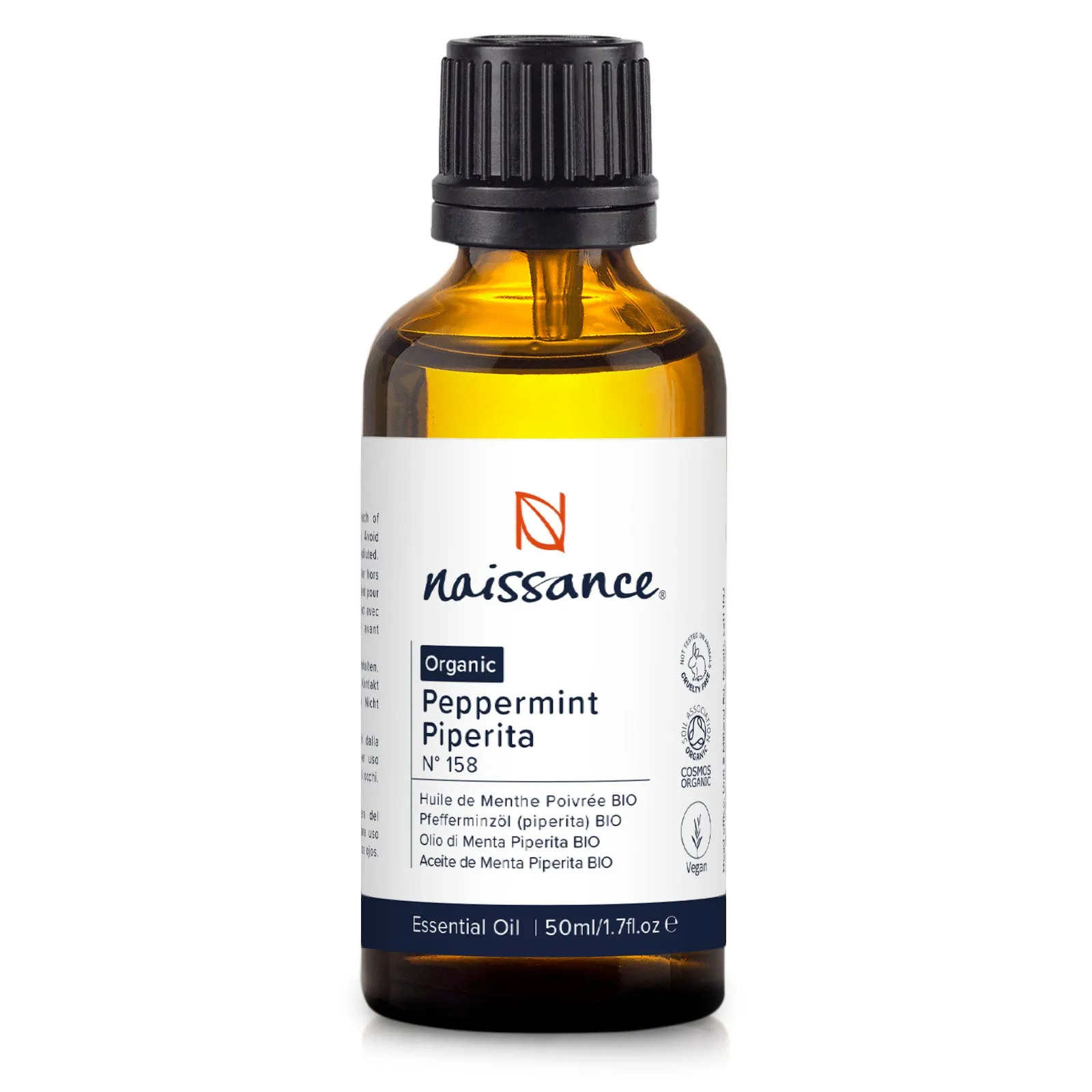 Peppermint Piperita Organic Essential Oil (N° 158)