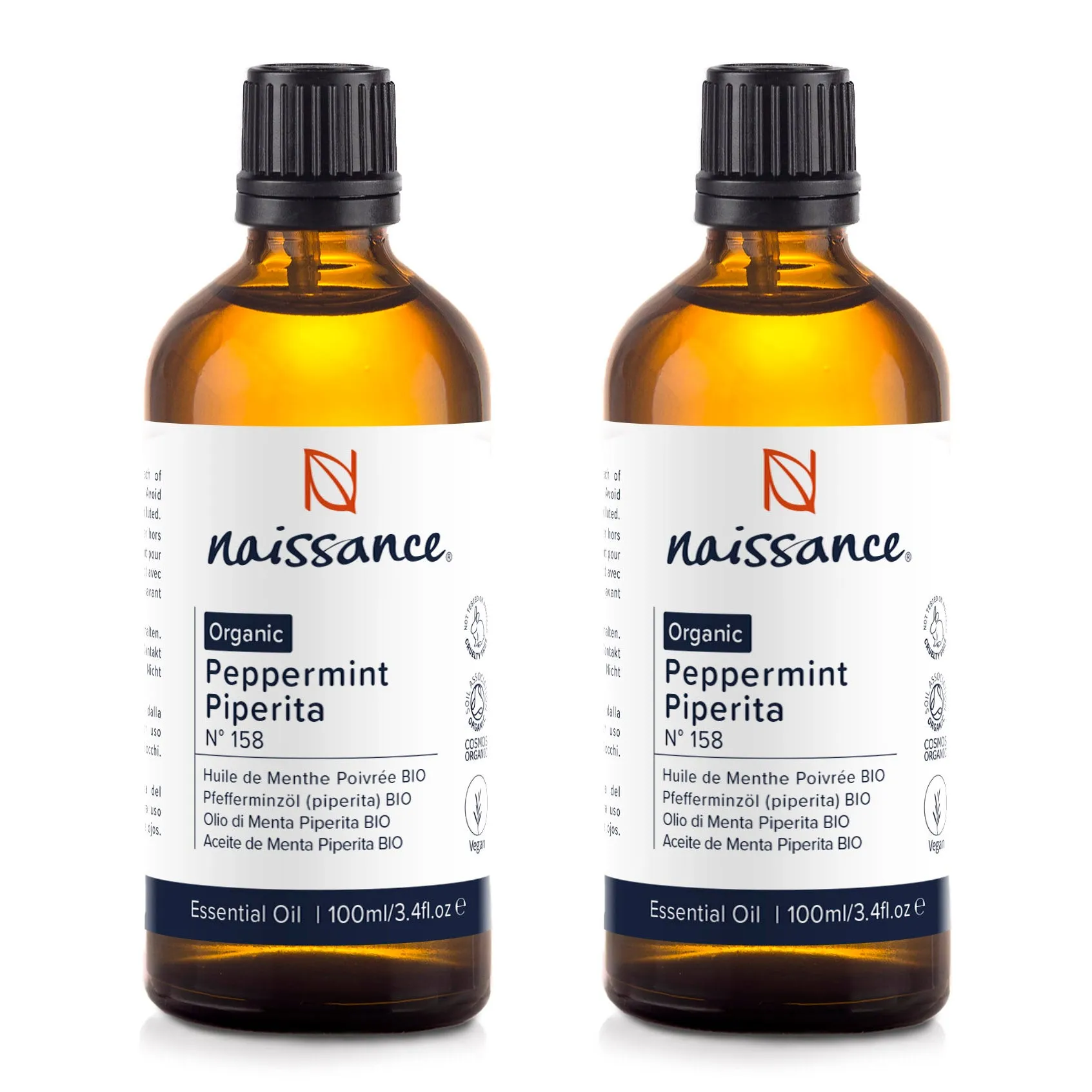 Peppermint Piperita Organic Essential Oil (N° 158)