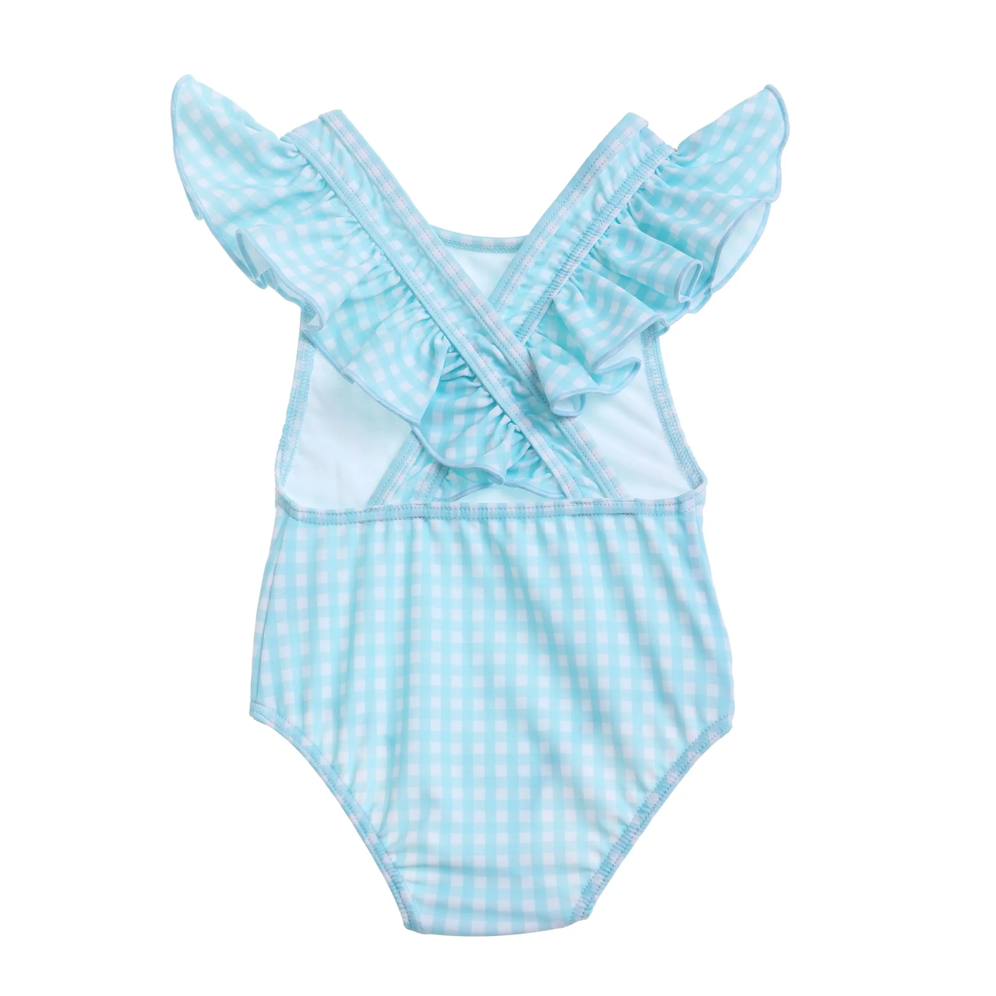 "Gracie" in Minty Gingham