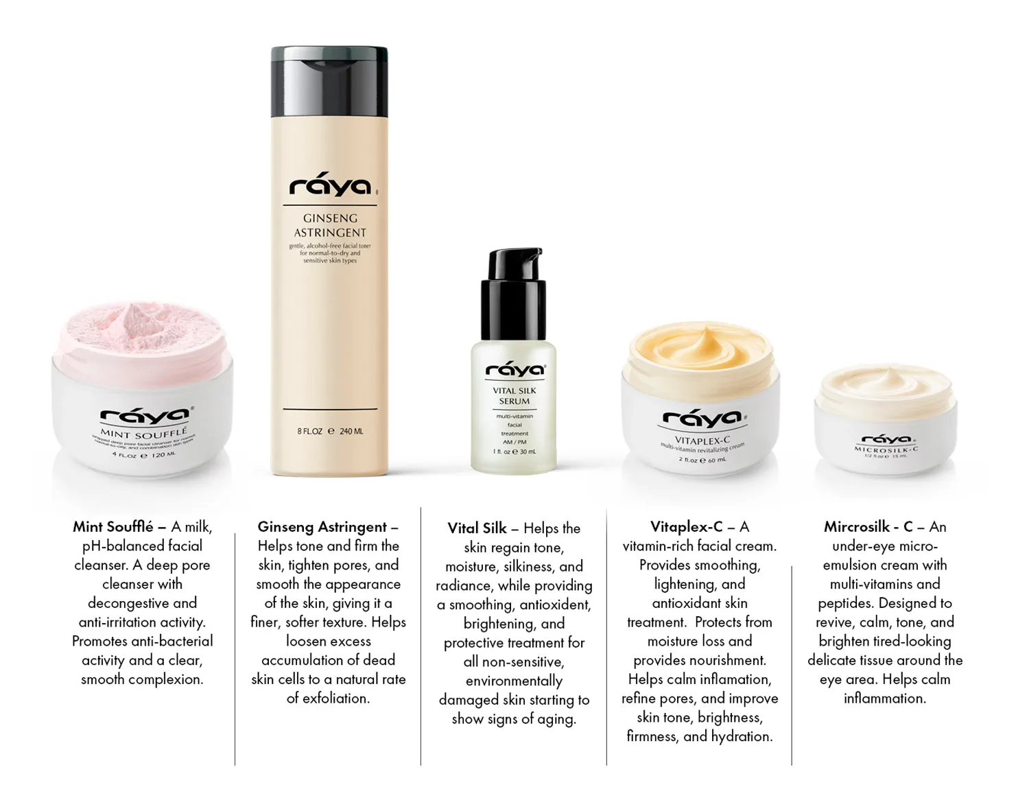 RAYA SKIN CARE NORMAL-TO-DRY SKIN KIT (K-2) RAYA SPA