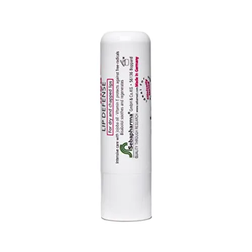 Sebamed Lip Defense Lip balm with SPF 30   Vit E | Regenerates dry, chapped lips quickly & effectively | Intensive care with Vit E, Jojoba Oil & Chamomile | For Men & Women  l 4.8 gm