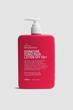 Signature Sunscreen Lotion SPF50  400ml
