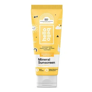 SPF 50 Sunscreen Mineral Lotion 3 Oz By Hello Bello