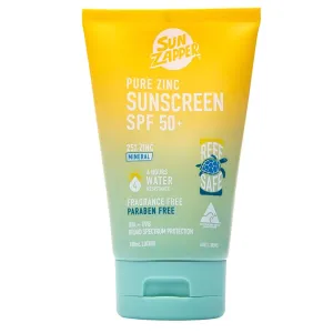 SUN ZAPPER PURE ZINC SUNSCREEN  LOTION 100mL SPF 50 