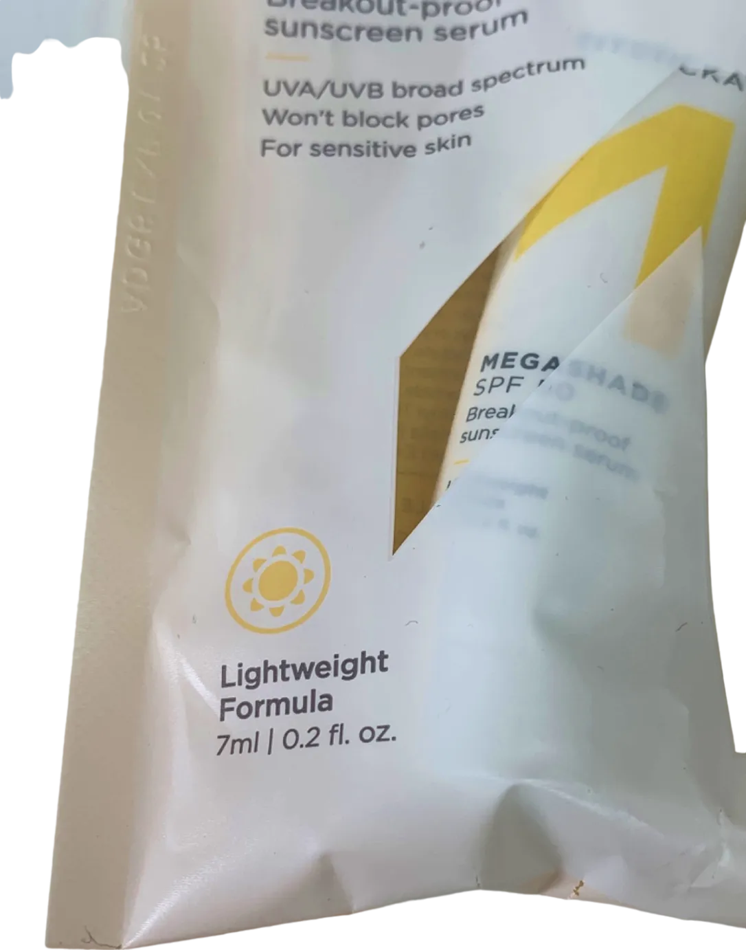 ZitSticka Megashade SPF 50 Sunscreen Serum  7ml